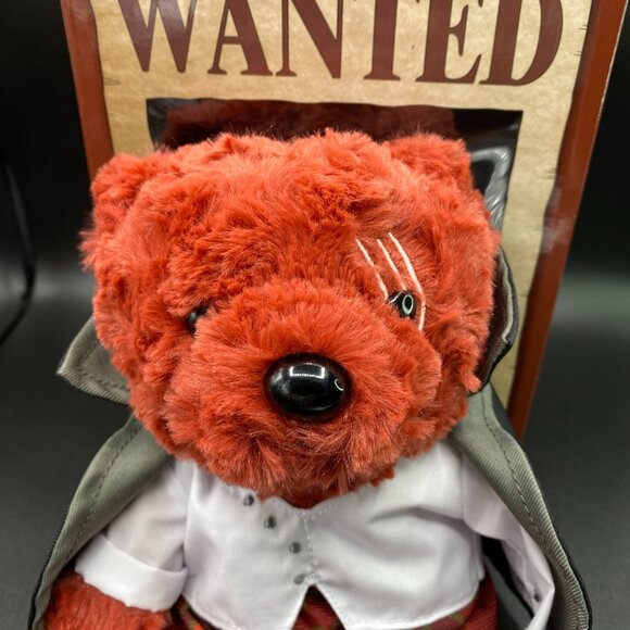 One Piece Red Shanks Teddy Bear Plush Doll Limited Edition - Picture 9 of 14